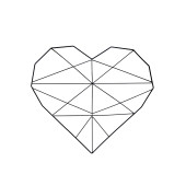 DEKORATİF KALP TEL PANO METAL FOTOĞRAFLIK ÇOK AMAÇLI DUVAR ÇERÇEVESİ - 7