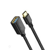 Philips 3A 60W UsbA to Type-C 1.2M Hızlı Şarj ve Data Kablosu Beyaz + ScHitec Type-C to UsbA 3.0 OTG Dönüştürücü Adaptör thumbnail 6