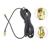 RG174 50 ohm Koaksiyel Rp Sma Erkek Rp Sma Dişi 3 Metre Kablo RF Sinyal Uzatma Kablosu 0-6Ghz - 2