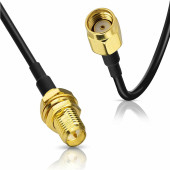 RG174 50 ohm Koaksiyel Rp Sma Erkek Rp Sma Dişi 3 Metre Kablo RF Sinyal Uzatma Kablosu 0-6Ghz - 8