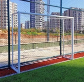 Adelinspor 2,20*4,0*0,60 m Diomond Metal Halı Saha Kale Direği - 3