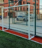 Adelinspor 2,20*4,0*0,60 m Diomond Metal Halı Saha Kale Direği - 6