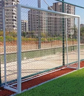 Adelinspor 2,20*4,0*0,60 m Diomond Metal Halı Saha Kale Direği - 8