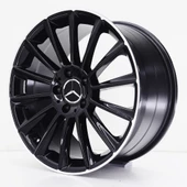 R1 Wheels 18 inç 5*112 ET49 Siyah Jant Takımı (J-567) - 1
