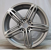 R1 Wheels 21 inç 5*130 ET44 Füme Jant Takımı (J-593) - 1