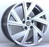 R1 Wheels 19 inç 5*112 ET40 Metalik Gri Jant Takımı (J-817) - 1