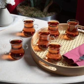 Perotti Dem 6 Lı Borosilikat Çay Bardağı Seti 15529 - 1