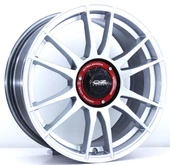 R1 Wheels 17 inç 4*108 ET20 Metalik Gri Jant Takımı (J-849) - 1