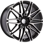 R1 Wheels 21 inç 5*112 ET43 Siyah Jant Takımı (J-911) - 1