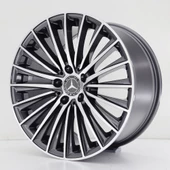 R1 Wheels 18 inç 5*112 ET35 Füme Jant Takımı (J-933) - 1