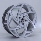 R1 Wheels 17 inç 5*112 ET35 Metalik Gri Jant Takımı (J-998) - 1