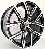 R1 Wheels 19 inç 5*120 ET40 Siyah Jant Takımı (J-1111) - 1