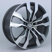R1 Wheels 20 inç 5*112 ET35 Füme Jant Takımı (J-1093) - 1
