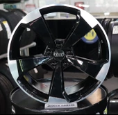 R1 Wheels 19 inç 5*112 ET35 Siyah Jant Takımı (J-1211) - 1