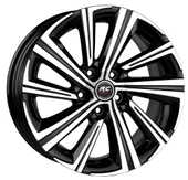 R1 Wheels 15 inç 5*114.3 ET40 Siyah Jant Takımı (J-332) - 1