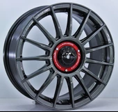 R1 Wheels 19 inç 5*108 ET42 Füme Jant Takımı (J-399) - 1
