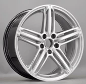 R1 Wheels 21 inç 5*130 ET44 Metalik Gri Jant Takımı (J-398) - 1