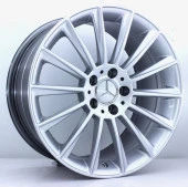 R1 Wheels 16 inç 5*112 ET35 Metalik Gri Jant Takımı (J-391) - 1