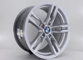 R1 Wheels 18 inç 5*120 ET40 Metalik Gri Jant Takımı (J-389) - 1