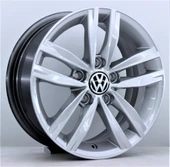 R1 Wheels 15 inç 5*112 ET35 Metalik Gri Jant Takımı (J-412) - 1