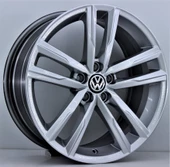 R1 Wheels 17 inç 5*100 ET35 Metalik Gri Jant Takımı (J-428) - 1