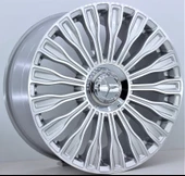 R1 Wheels 19 inç 5*112 ET48 Metalik Gri Jant Takımı (J-462) - 1