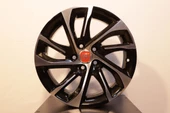 R1 Wheels 15 Inc 5*98 ET35 Siyah Jant Takımı (J-461) - 1