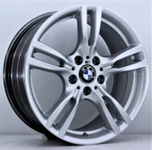R1 Wheels 18 inç 5*120 ET38 Metalik Gri Jant Takımı (J-475) - 1