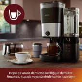 Philips HD7888/01 All-in-1 Brew Öğütücülü Filtre Kahve Makinesi - 4