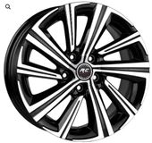 R1 Wheels 16 inç 5*114.3 ET40 Siyah Jant Takımı (J-270) - 1