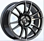 R1 Wheels 17 inç 4*108 ET20 Mat Füme Jant Takımı (J-305) - 1