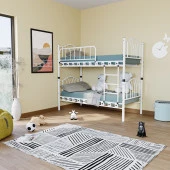 Teknor Bella 90x190 ve 90x200 Yatak Ölçülü Genç Çocuk Odası Metal Ranza - 1