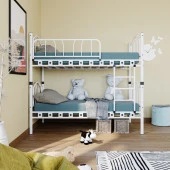 Teknor Bella 90x190 ve 90x200 Yatak Ölçülü Genç Çocuk Odası Metal Ranza - 3