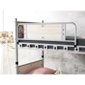 Teknor Elegan Genç Çocuk Odası Ahşap Başlık 90x190 ve 90x200 Metal Ranza - 3