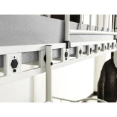 İmaj 3 Kişilik Ebeveyn Yatak Odası 3lü Yazlık Misafir Metal Ranza - 4