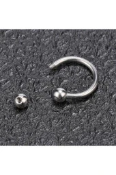 316l Cerrahi Çelik Helix, Septum, Kıkırdak, Smiley, Tragus Piercing (3 Adet) - 4