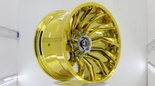 R1 Wheels 20 inç 6*139.7 ET44 Sarı Krom Jant Takımı (J-1250) - 1