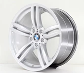 R1 Wheels 19 inç 5*120 ET33 Metalik Gri Jant Takımı (J-365) - 1
