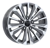 R1 Wheels 16 inç 5*114.3 ET40 Füme Jant Takımı (J-314) - 1