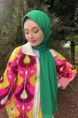 Shecarf Dikişli Penye Şal, Yüksek Gramaj, Özel Üretim, 4 Mevsim 00991  BENETTON - 1