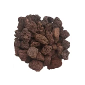 Pomza 5  kg 10-15 mm Kırmızı Pomza Lav Taşı Lav Kırığı Ponza Taşı Pomza Taşı Akvaryum Taşı Tüf Cüruf - 1