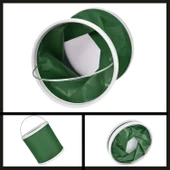 Uyguna-Yakala  9 Lt Haki Protackle Katlanabilir Balıkçı Kovası-MAL.394 thumbnail 2