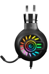 Rampage Rm-K44 Zengibar 7.1 Surround Rgb Siyah Gaming Mikrofonlu Oyuncu Kulaklığı - 3