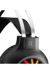 RAMPAGE Rm-k44 Zengibar 7.1 Surround Rgb Siyah Gaming Mikrofonlu Oyuncu Kulaklığı - 5