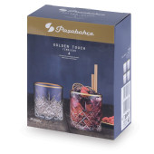 Paşabahçe Timeless Viski Bardağı Golden Touch Bardak 52790 - 5