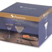 Paşabahçe Elysia Golden Touch Ayaklı Martini Sunum Kadehi 4 lü 220 Cc 440328 - 4