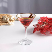 Paşabahçe Elysia Golden Touch Ayaklı Martini Sunum Kadehi 4 lü 220 Cc 440328 - 5