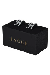 Esgue H Harfli Kol Düğmesi - 1