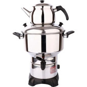 Süper Sade 6 Litre Semaver, Çay Makinesi - 1
