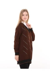 Morden Tunik - Kahve - 4